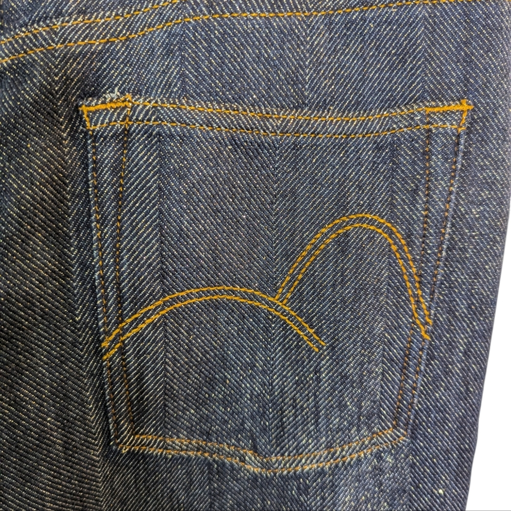 Farm Rio Denim Shine High Waist Cuffed Wide Leg Jeans...Size 28 - Picture 11 of 13